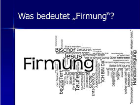 Informationen zur Firmung 2025